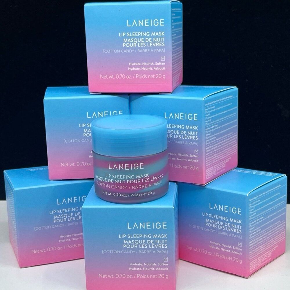 Laneige cotton candy lip sleeping mask - Picture 5 of 6